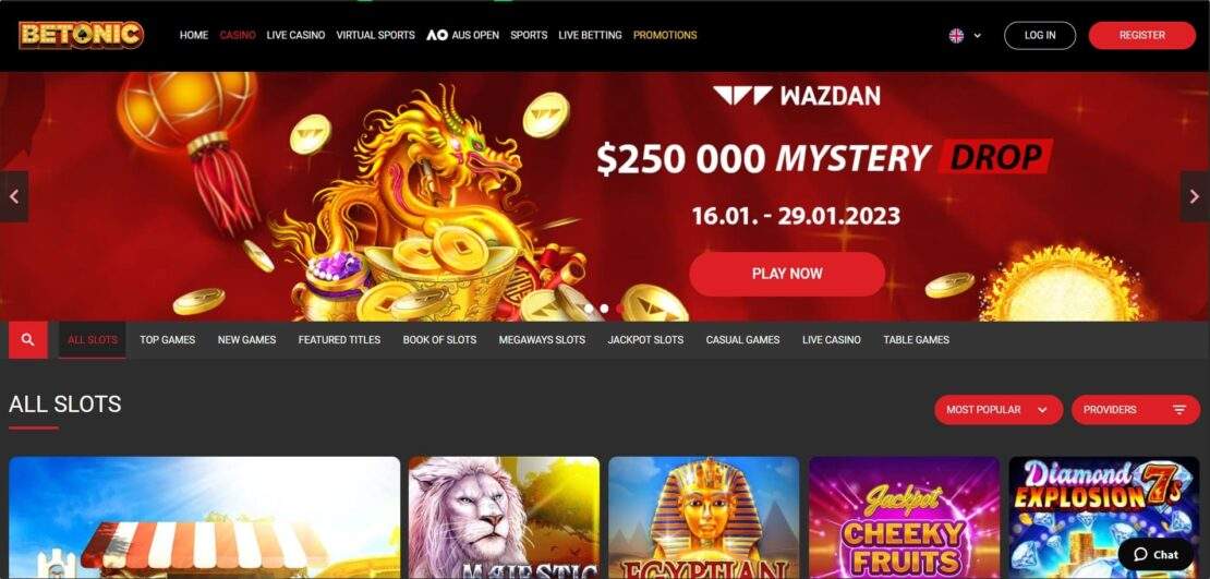 Betonic Online Casino Spillemaskiner