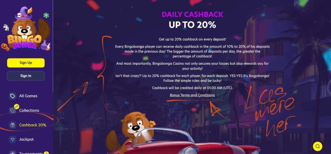 bingobonga udenlandsk casino bonus